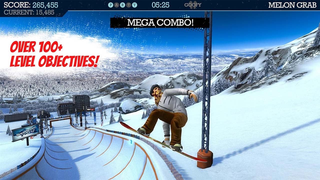 Snowboard Party screen 2