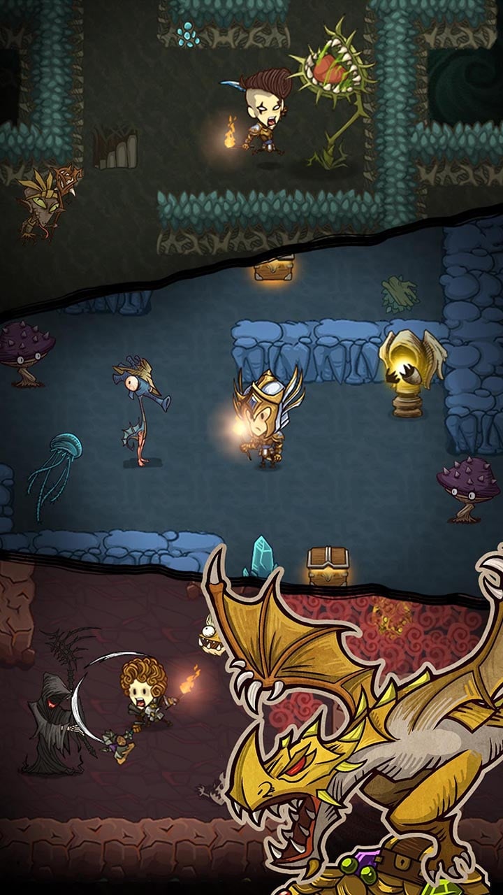 The Greedy Cave screen 1