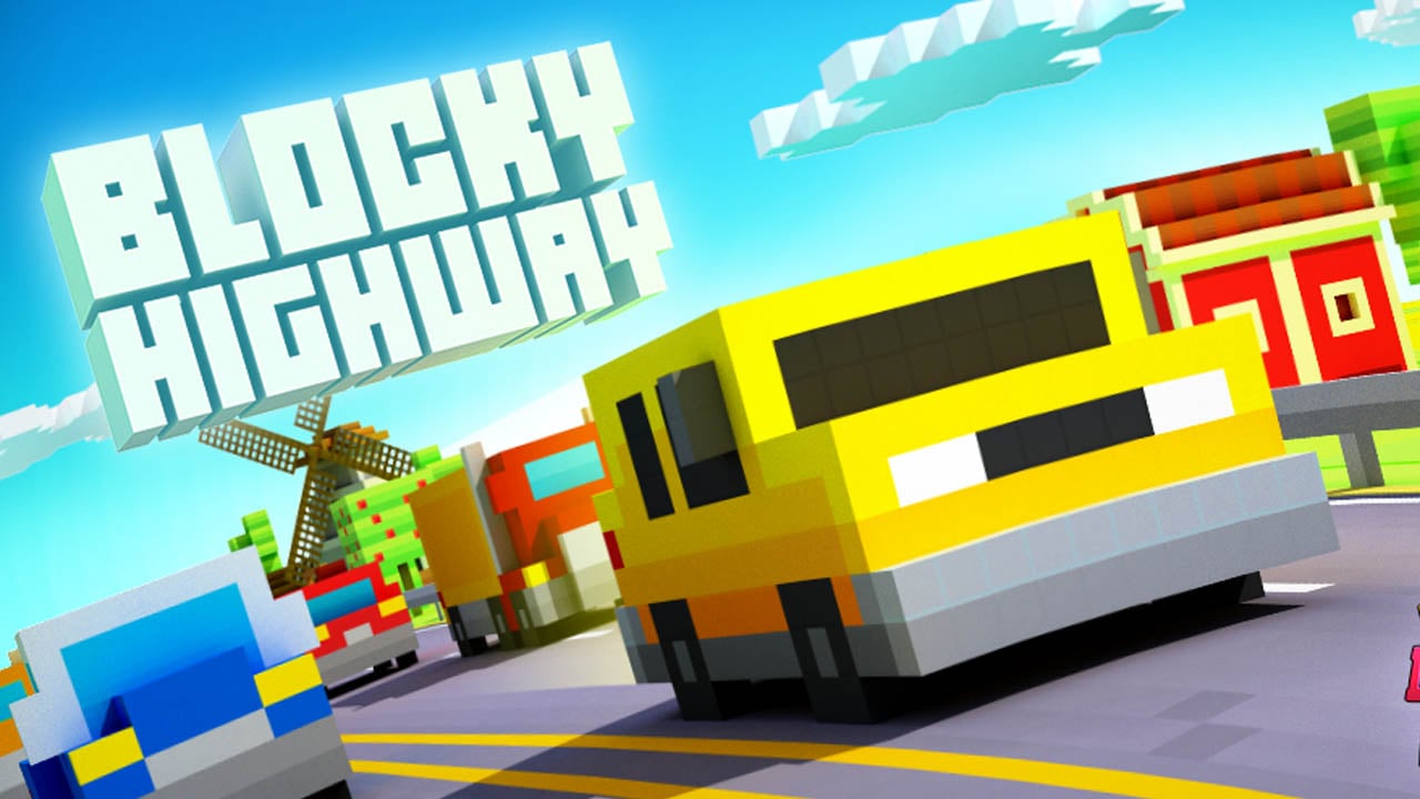 Blocky Highway poster