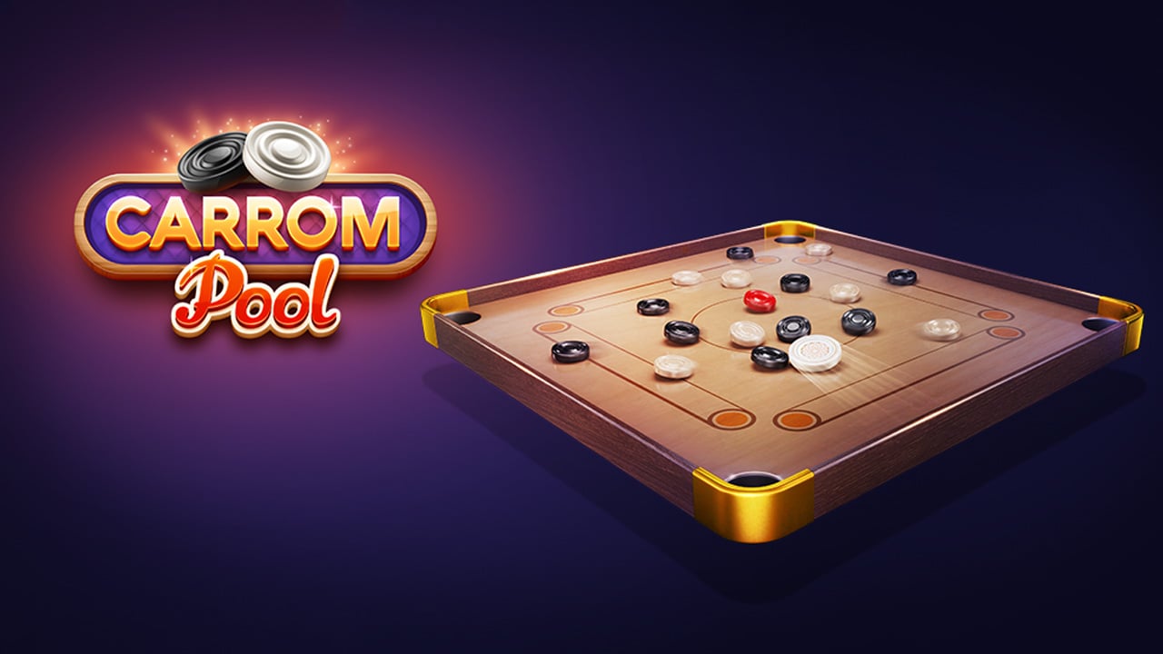 Carrom Pool Disc Game poster