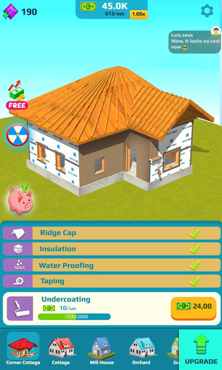 Idle Home Makeover screen 3