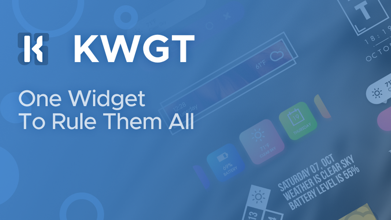 KWGT Kustom Widget Maker banner