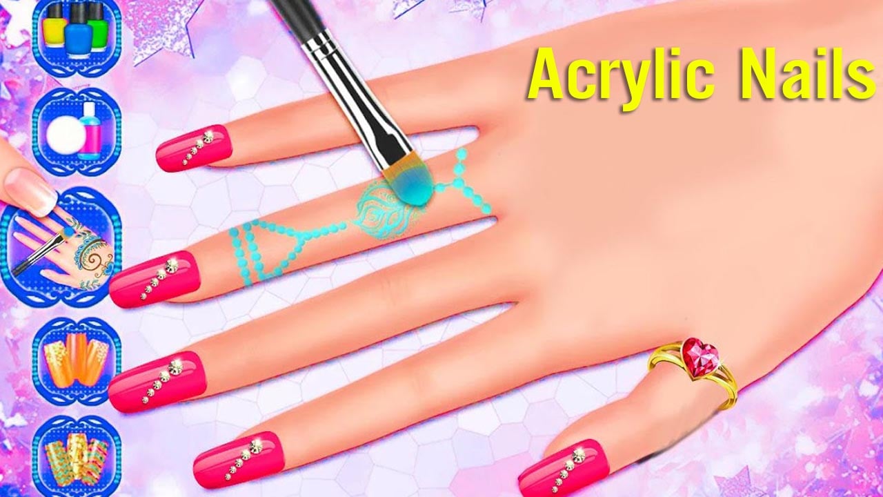 Acrylic Nails poster