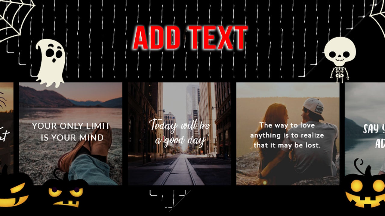 Add Text app Text on Photo Editor poster