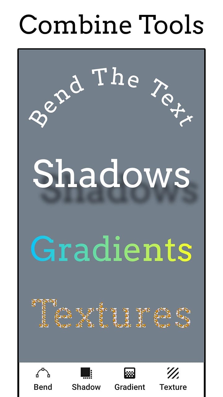 Add Text app Text on Photo Editor screen 3