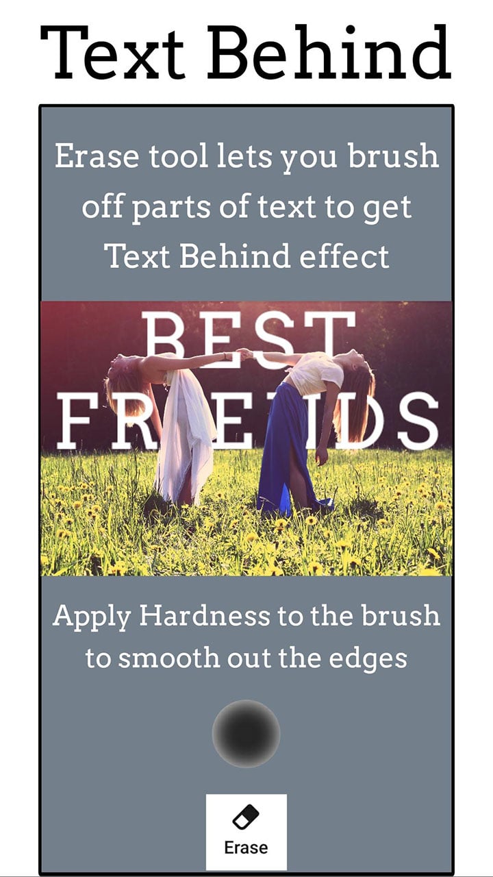 Add Text app Text on Photo Editor screen 4