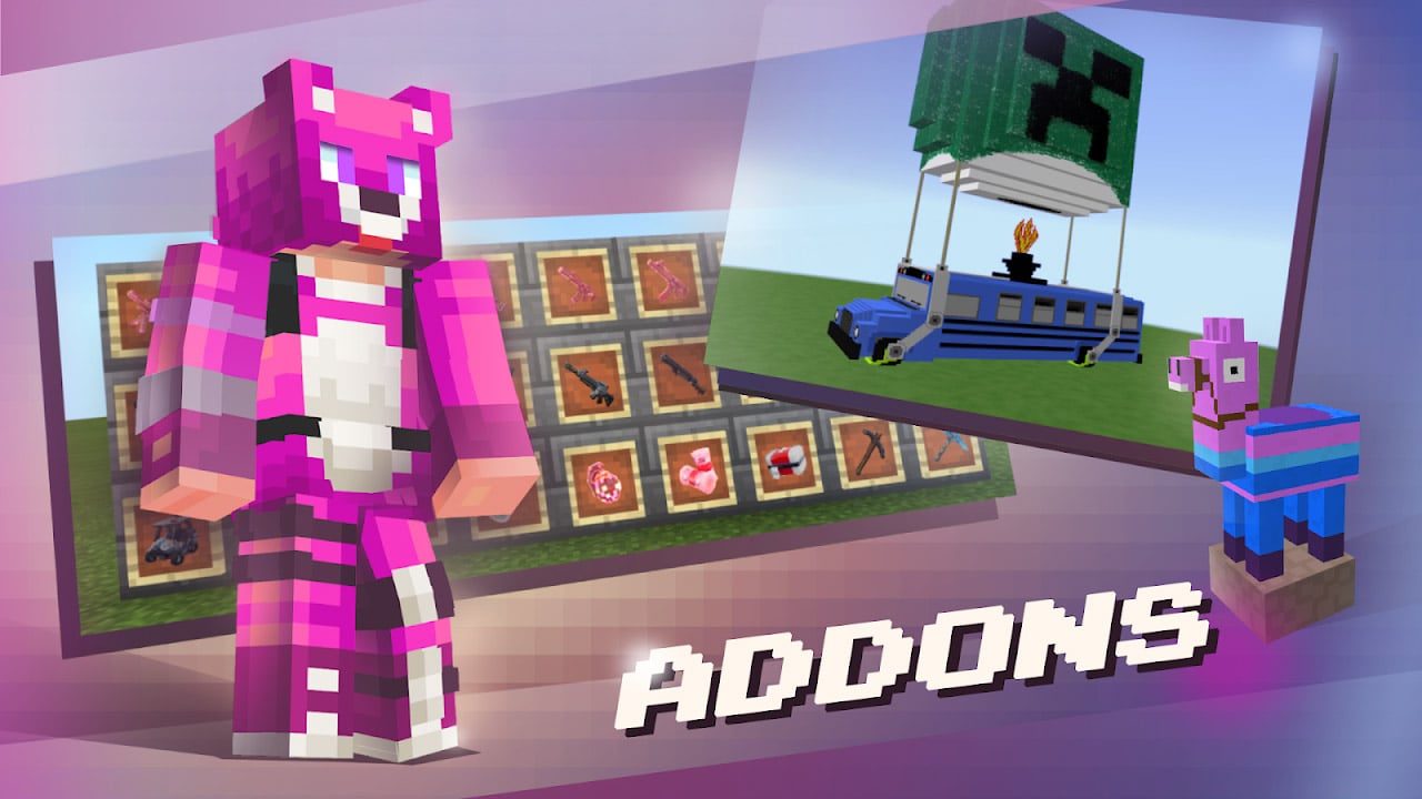 Addons for Minecraft poster