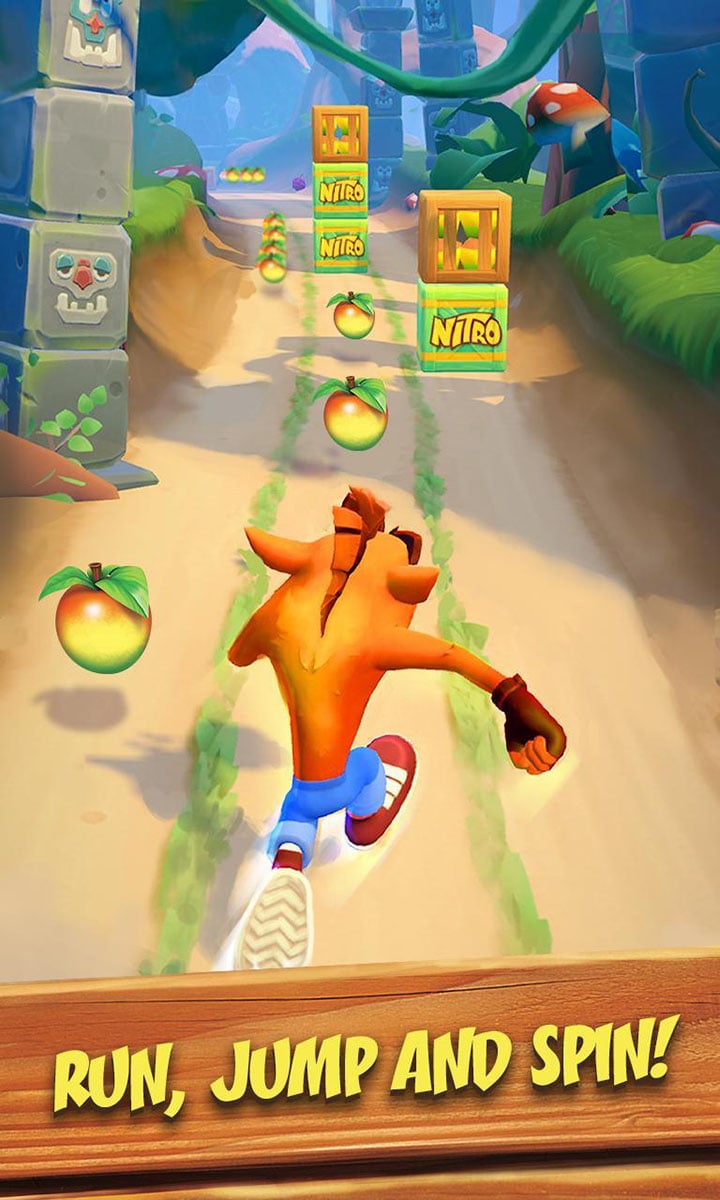 Crash Bandicoot On the Run screen 2