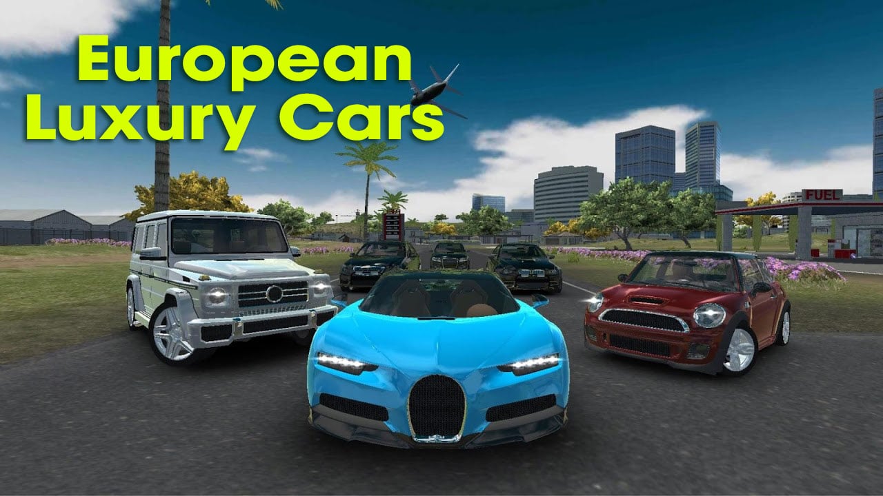 European Luxury Cars poster