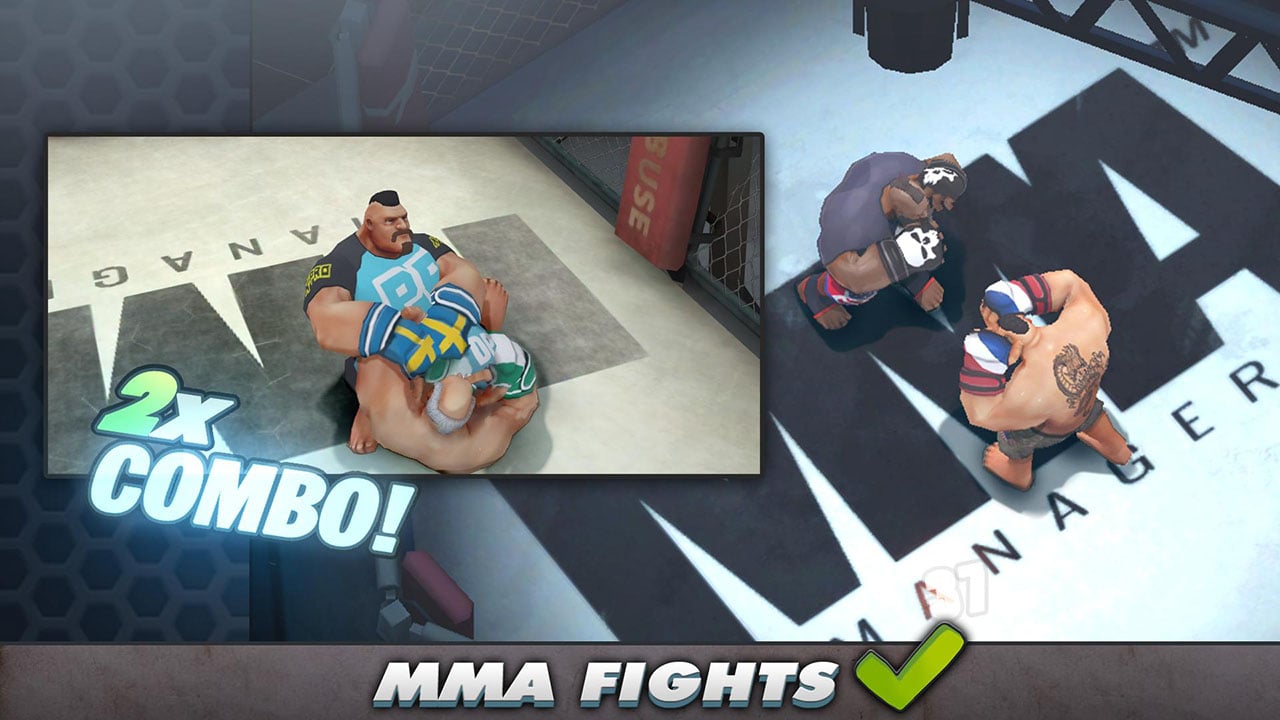 MMA Manager screen 1
