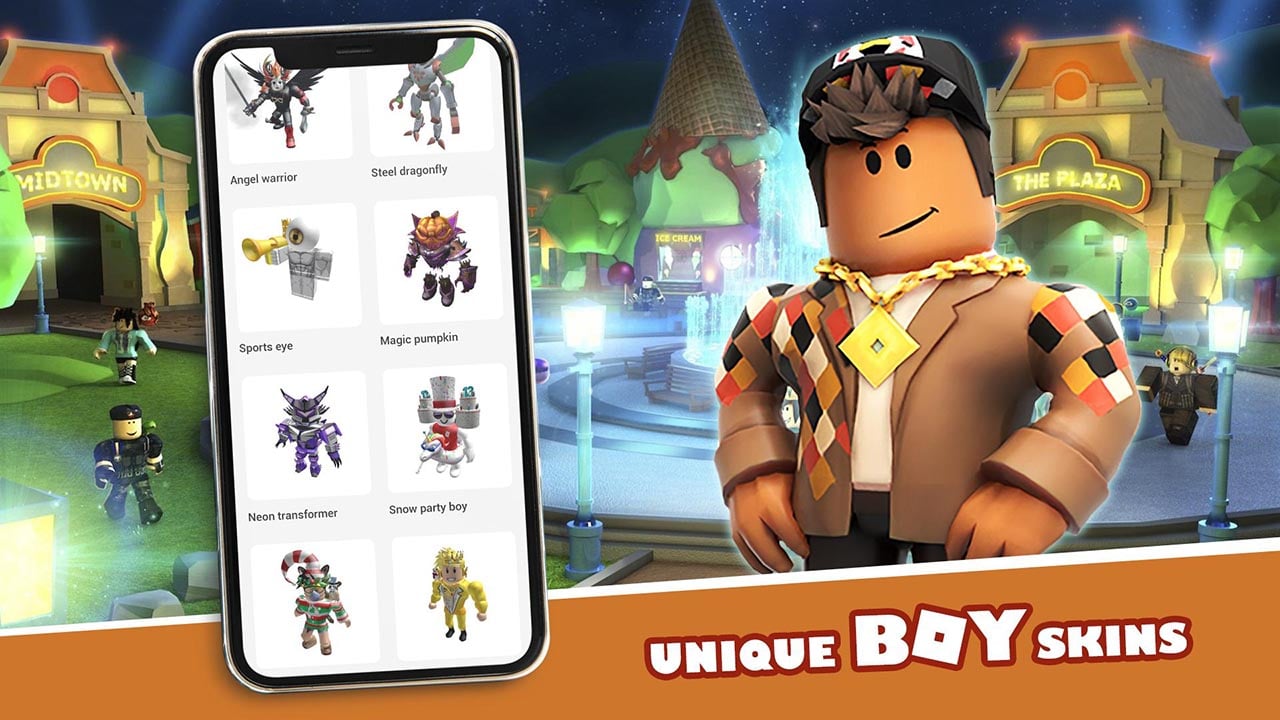 Master skins for Roblox screen 1