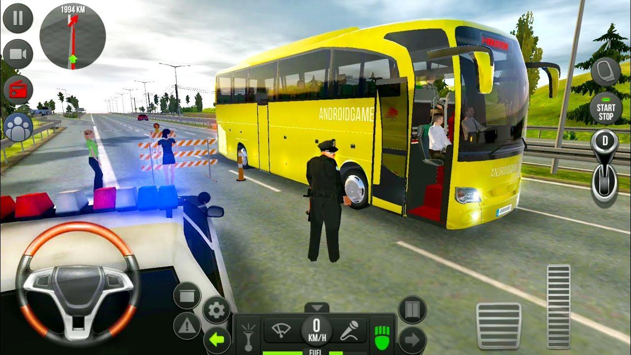 Public Coach Bus Driving Sim screen 4