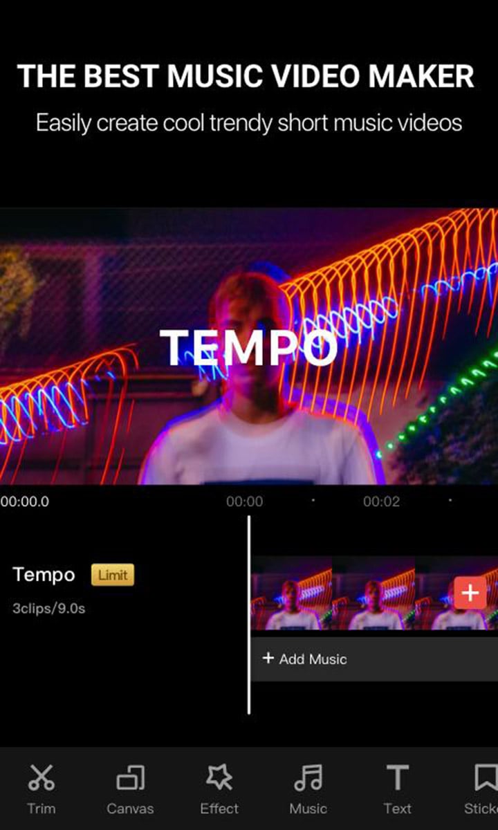 Tempo screen 0
