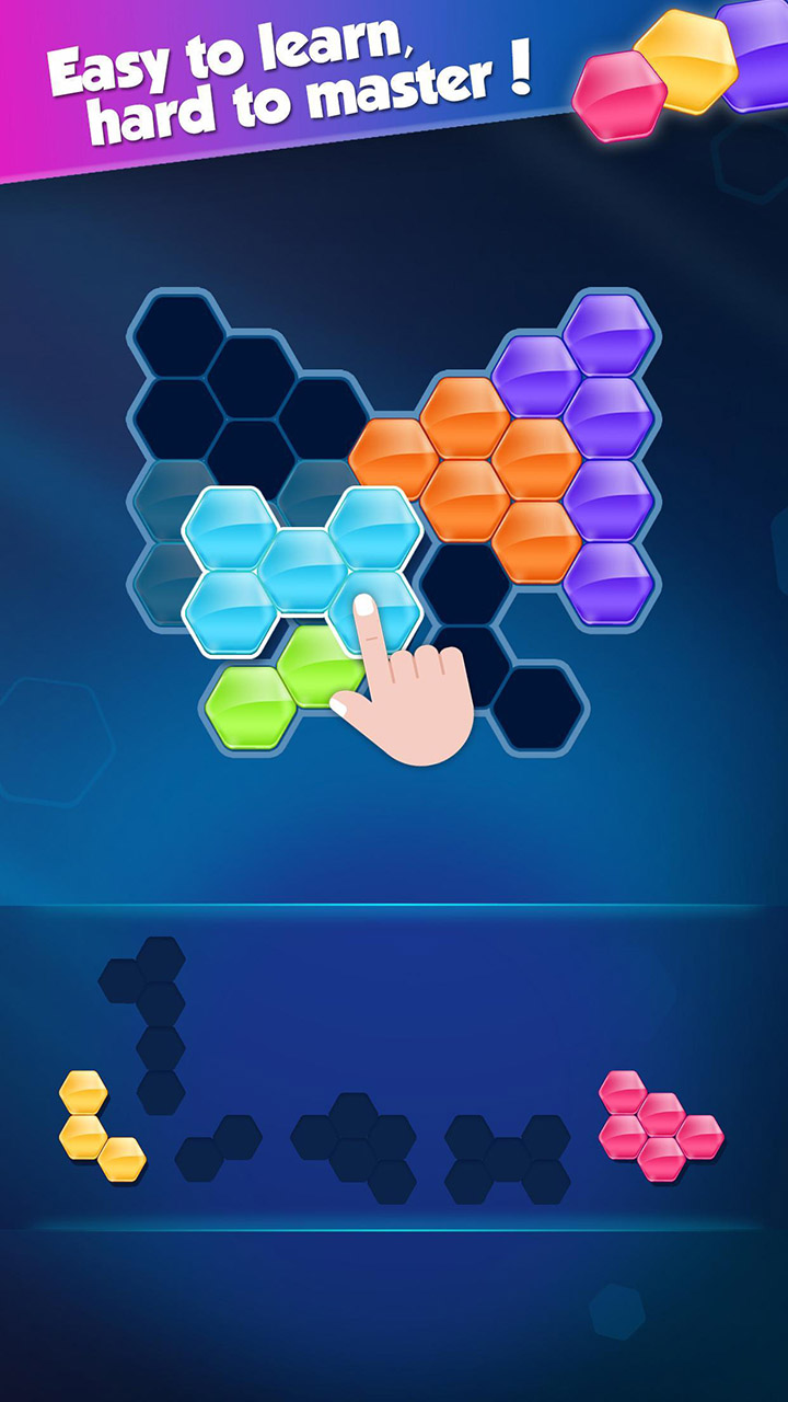 Block Hexa Puzzle screen 1