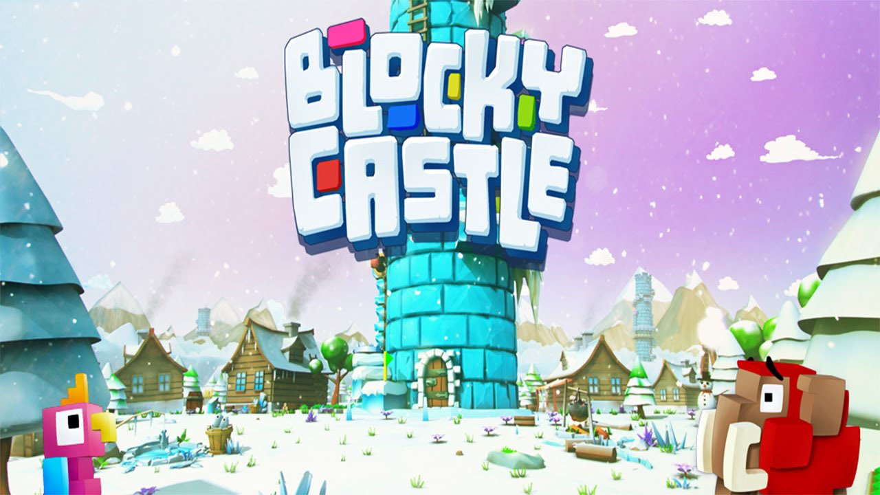 Blocky Castle poster