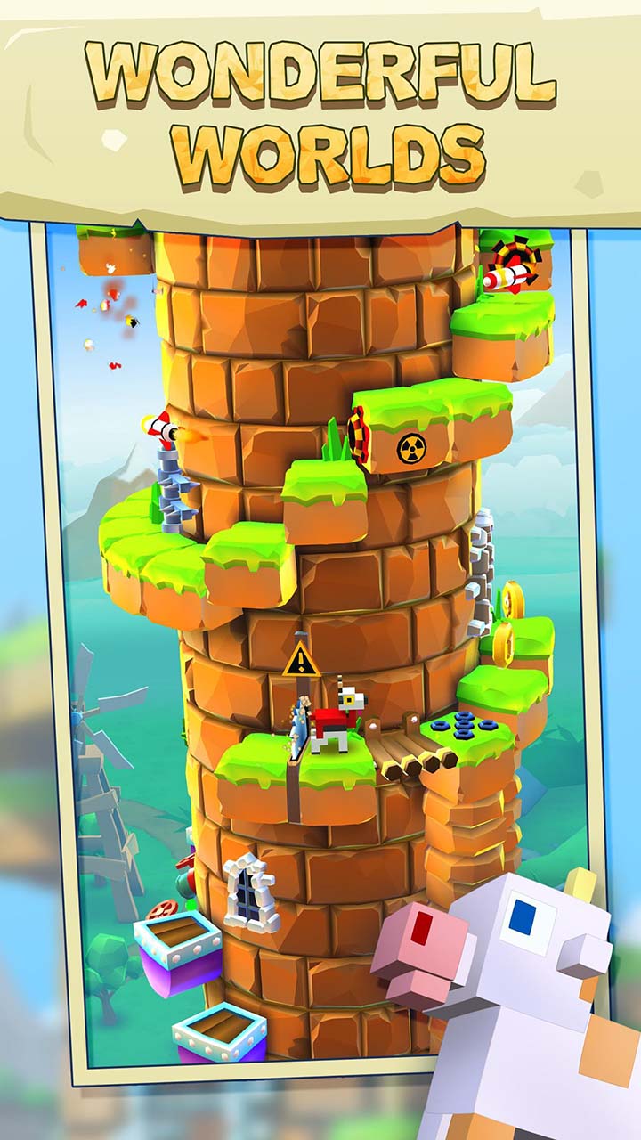 Blocky Castle screen 1