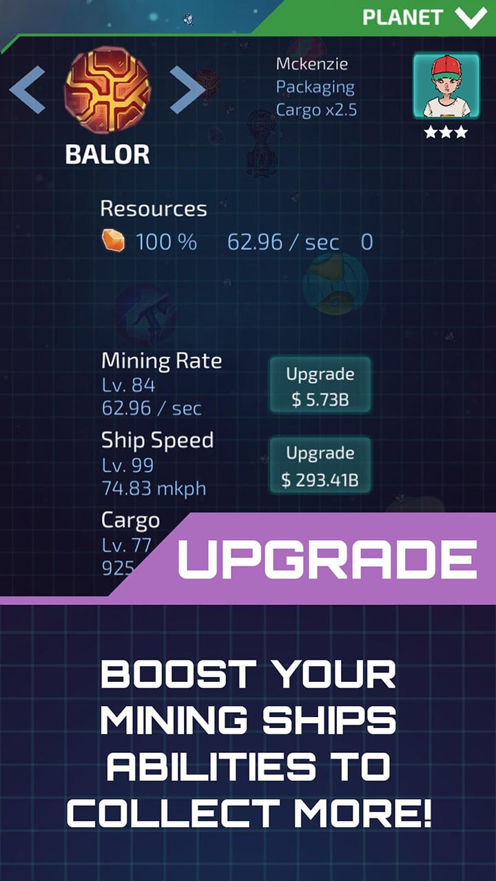 Idle Planet Miner screen 3