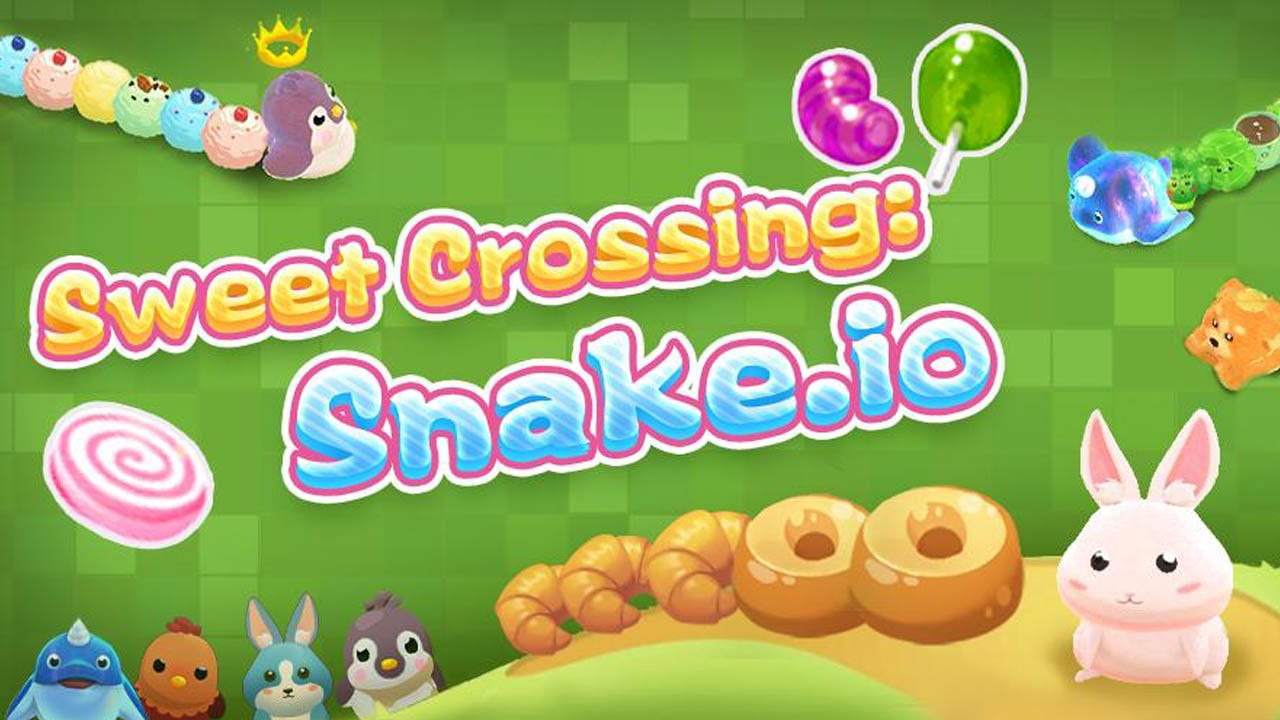 Sweet Crossing Snake io poster