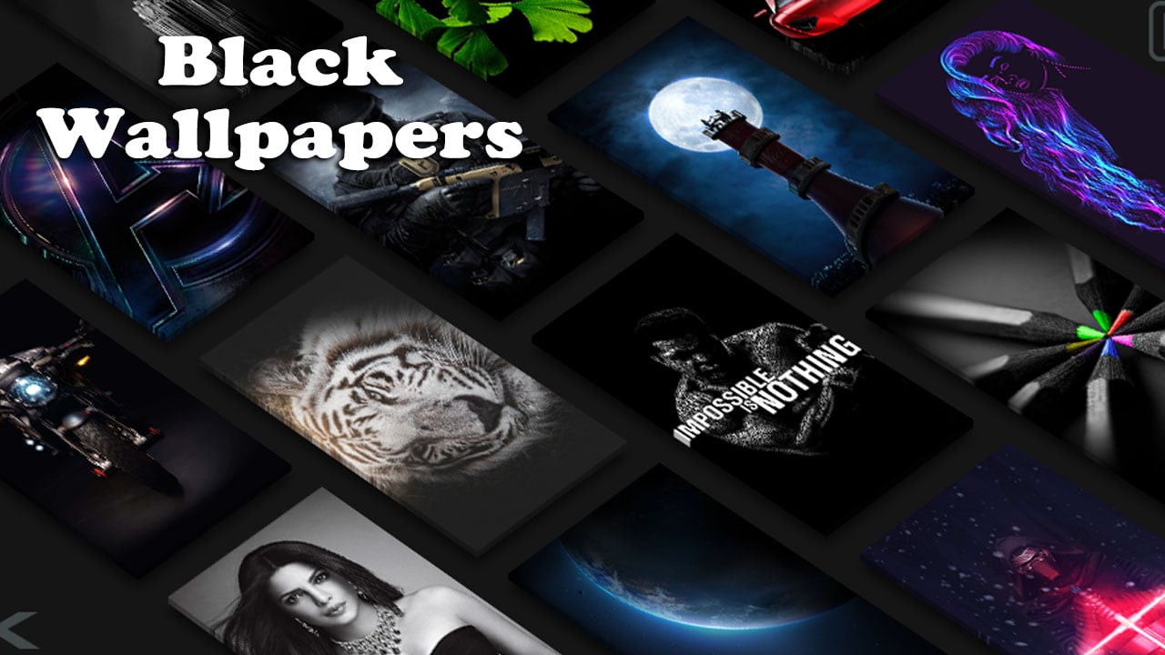 Black Wallpapers poster