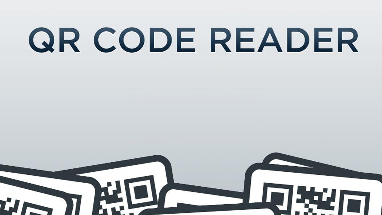 QR code reader poster