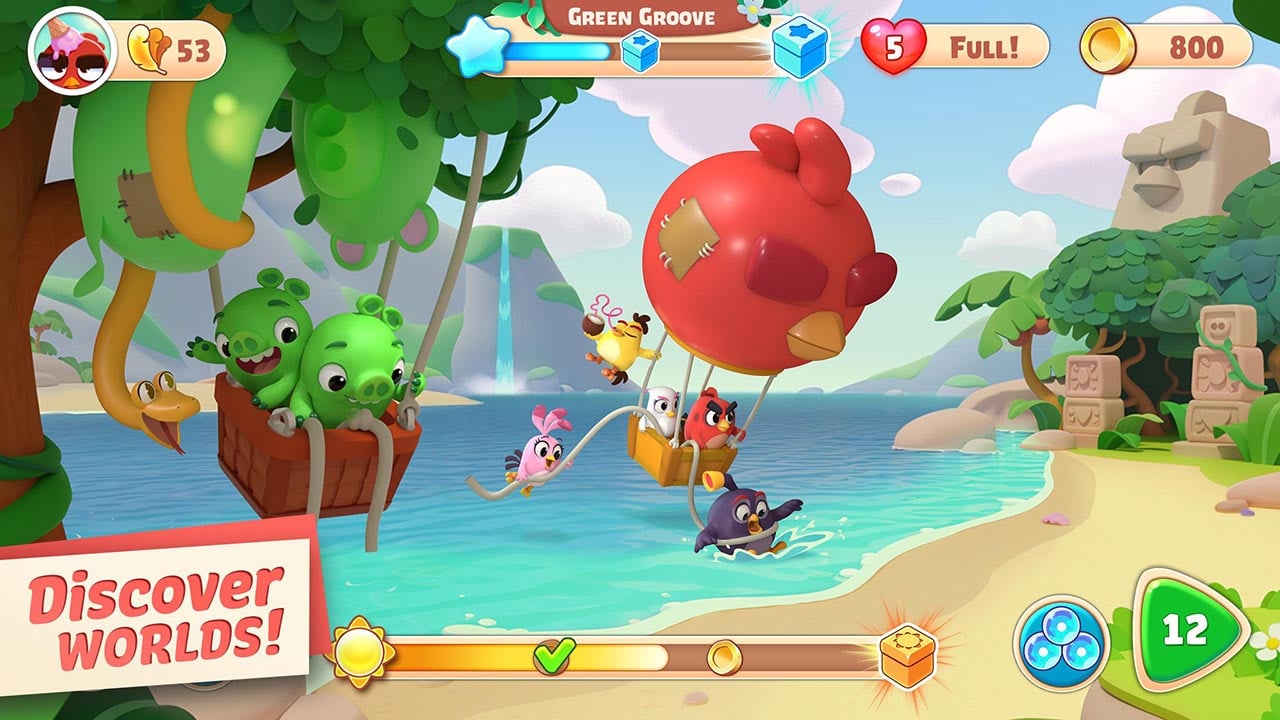 Angry Birds Journey screen 1