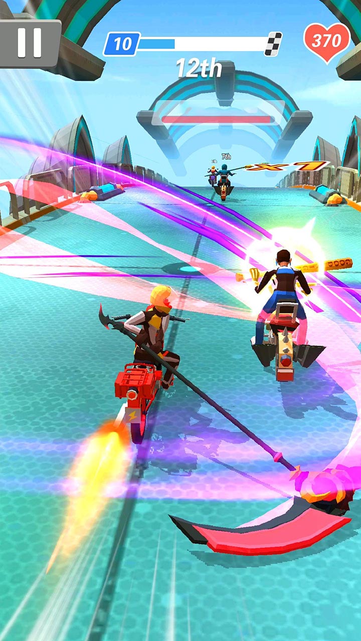 Racing Smash 3D screen 2