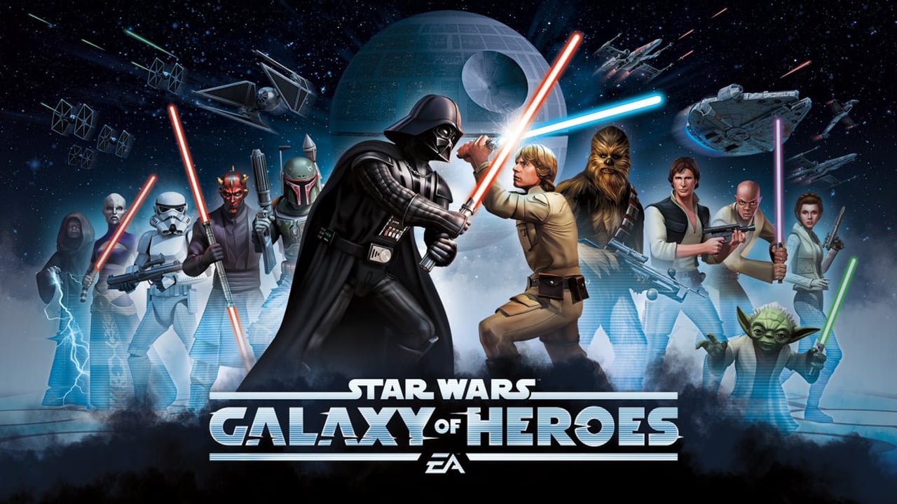Star Wars Galaxy of Heroes poster