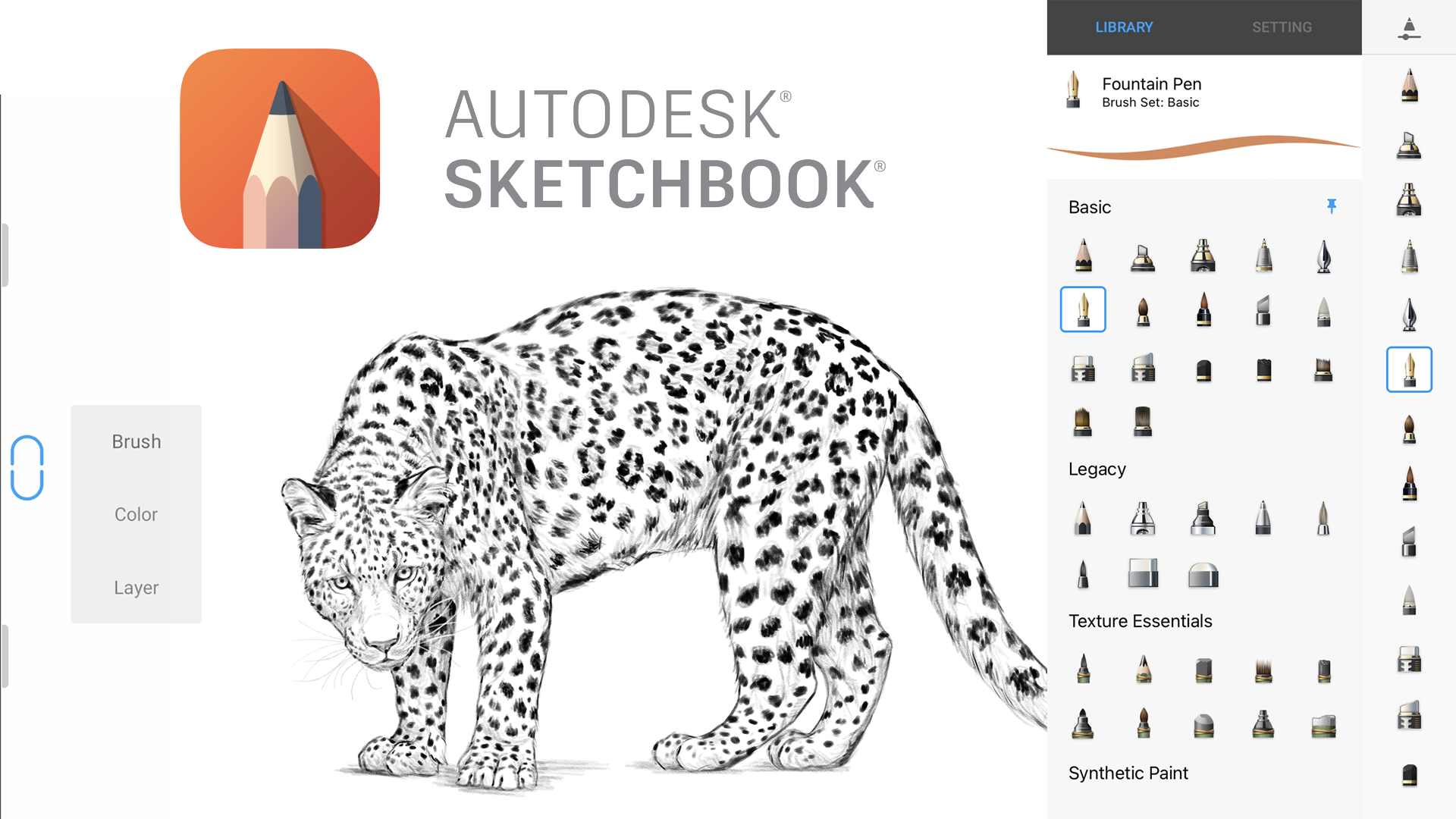 Autodesk SketchBook app banner