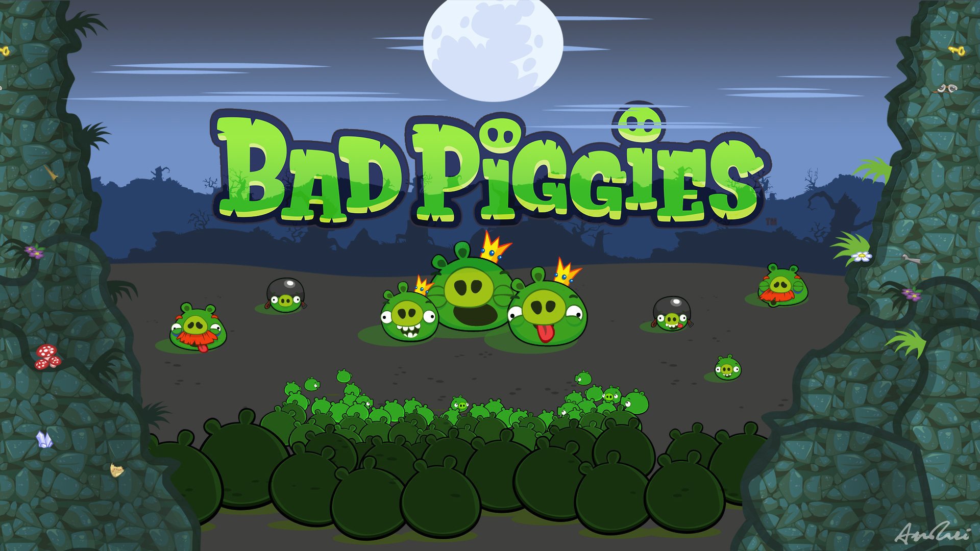 Bad Piggies HD poster