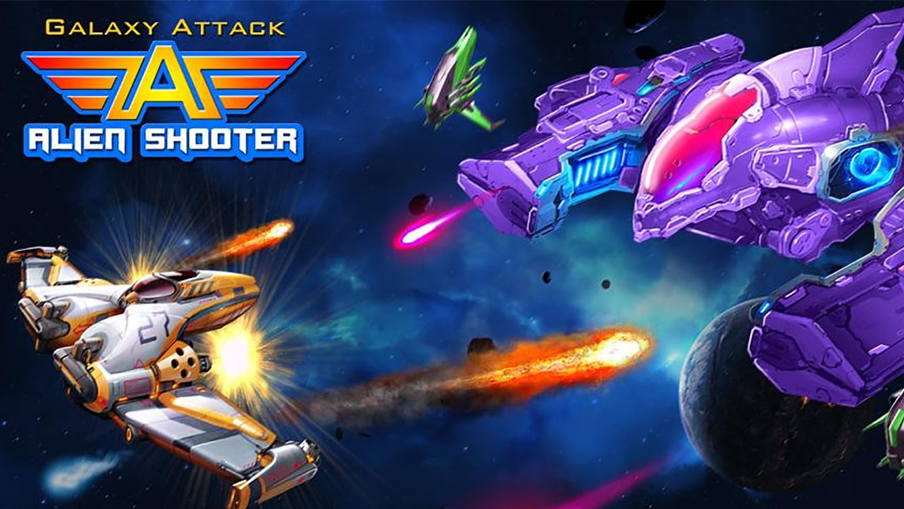 Galaxy Attack: Alien Shooter MOD APK 36.5 (Free Shopping) for Android