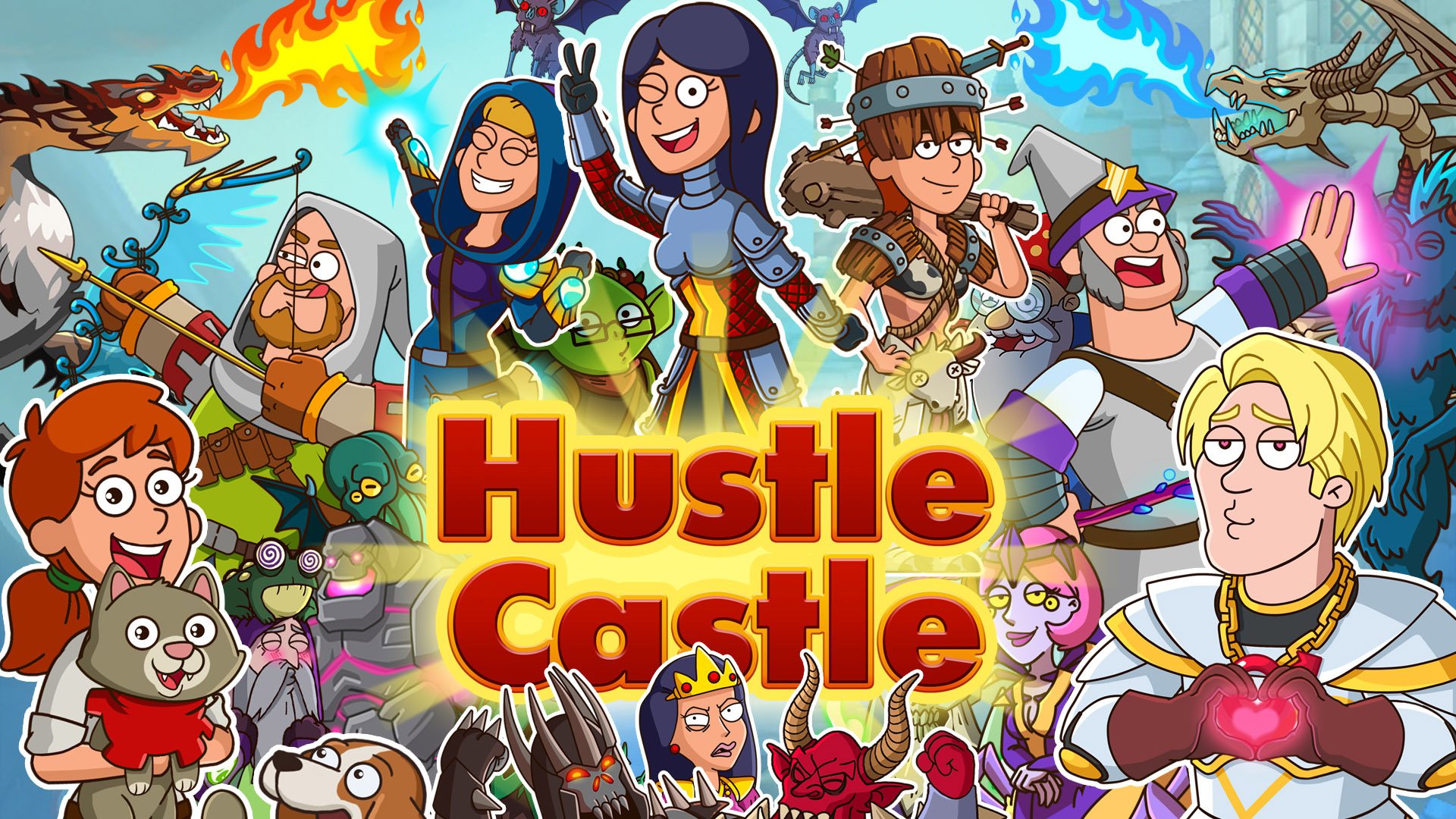Hustle Castle Fantasy Kingdom poster