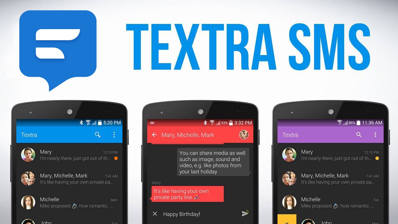 Textra SMS poster