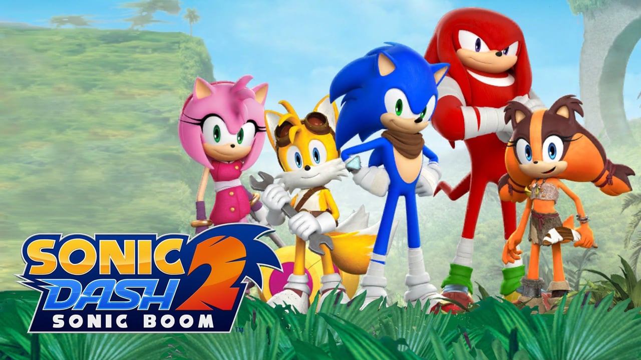 Sonic Dash 2 Sonic Boom poster