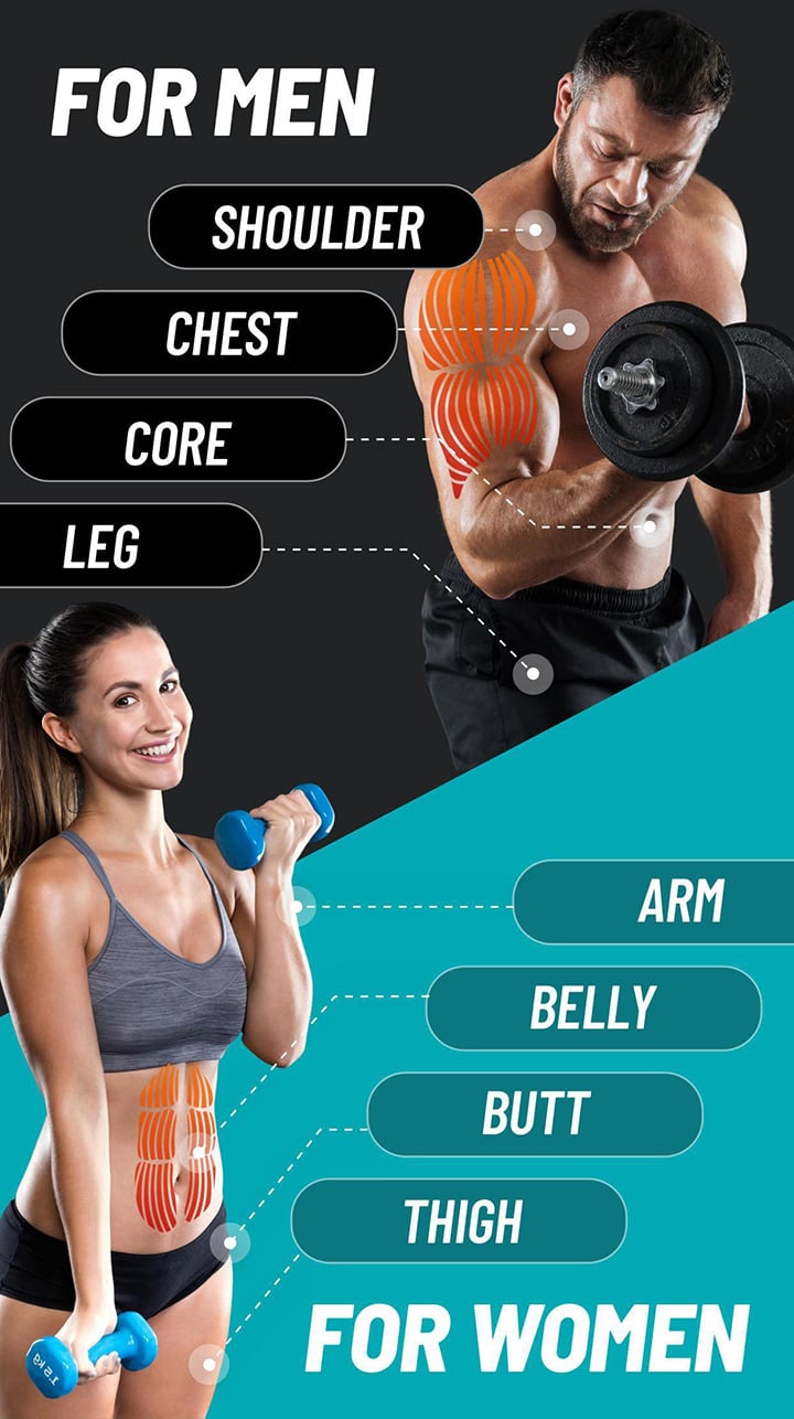 Dumbbell Workout at Home screen 2