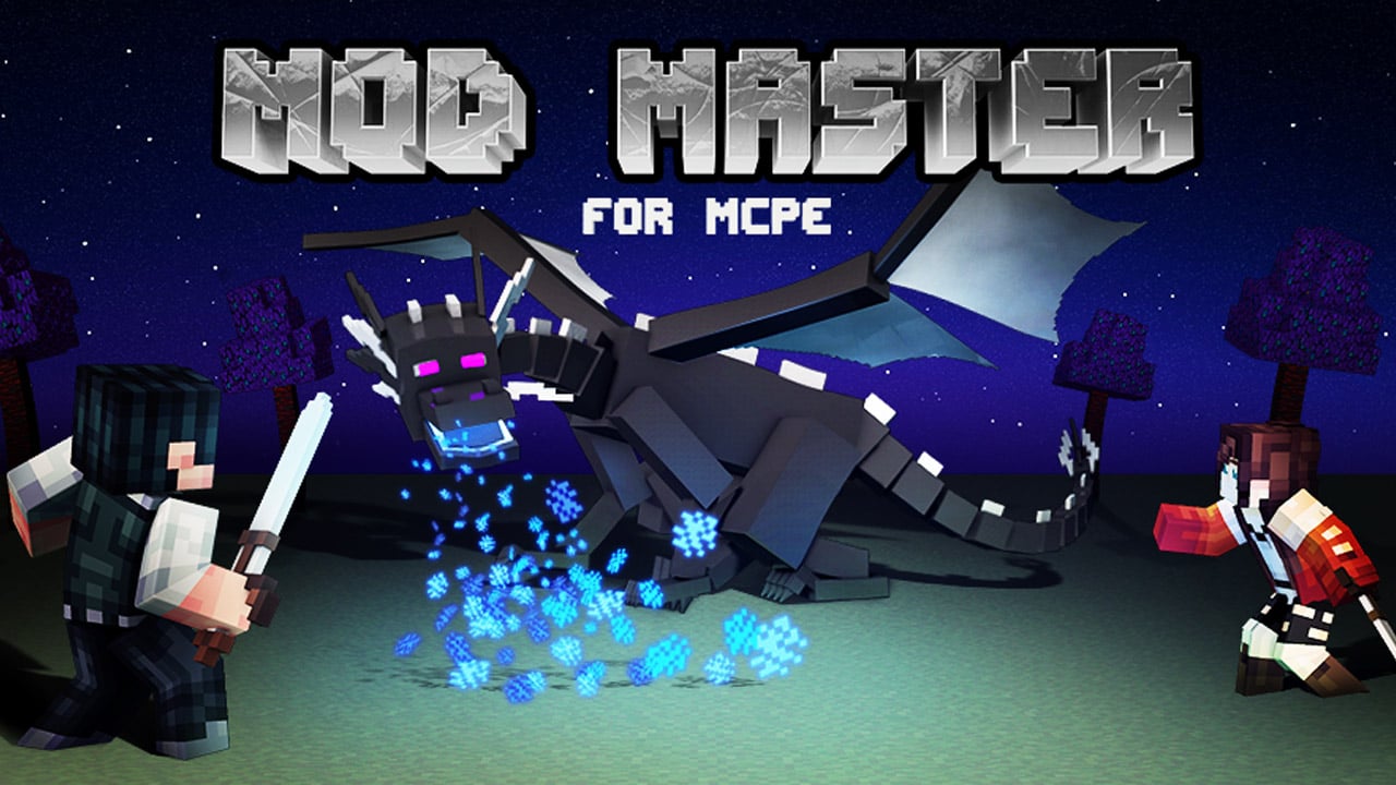 MOD MASTER for Minecraft PE poster