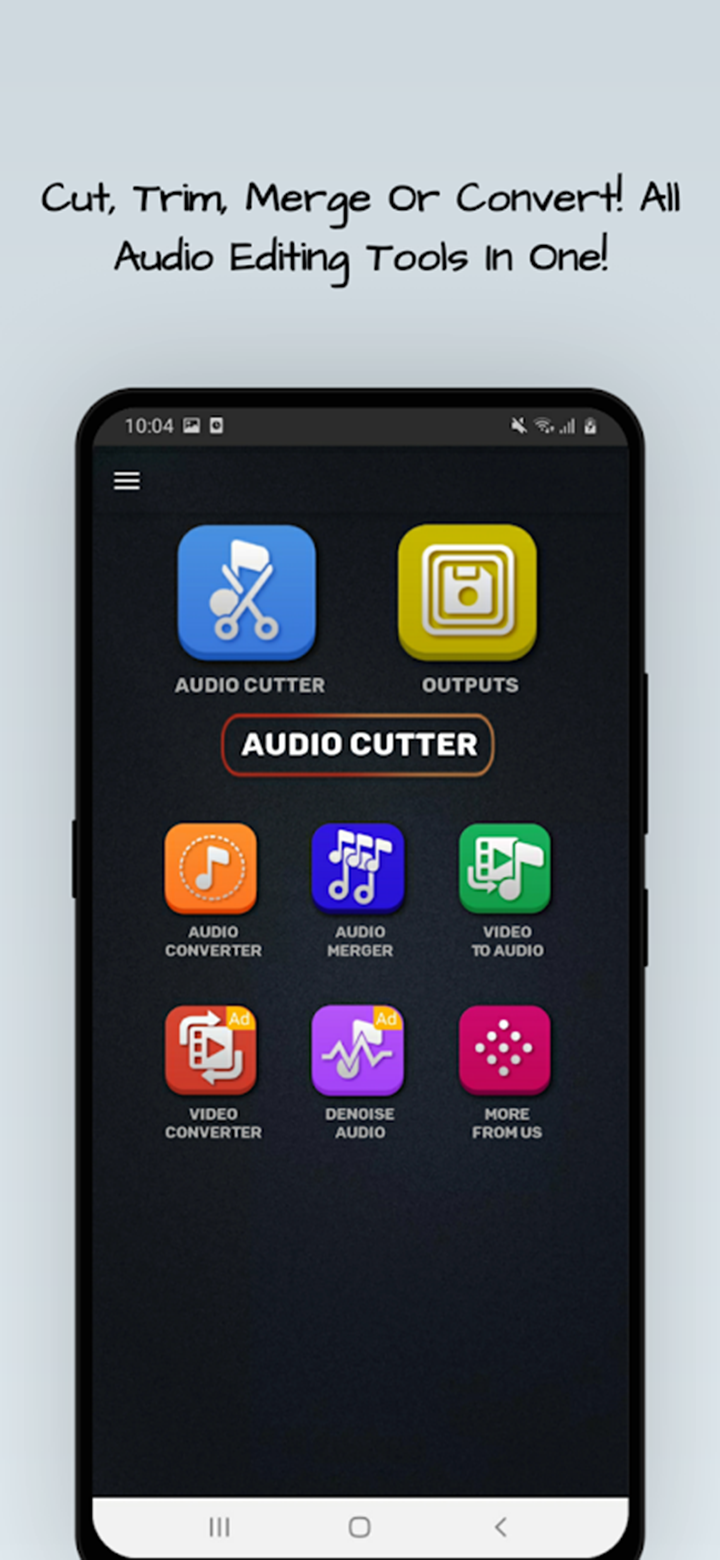 MP3 Cutter and Audio Merger screen 1