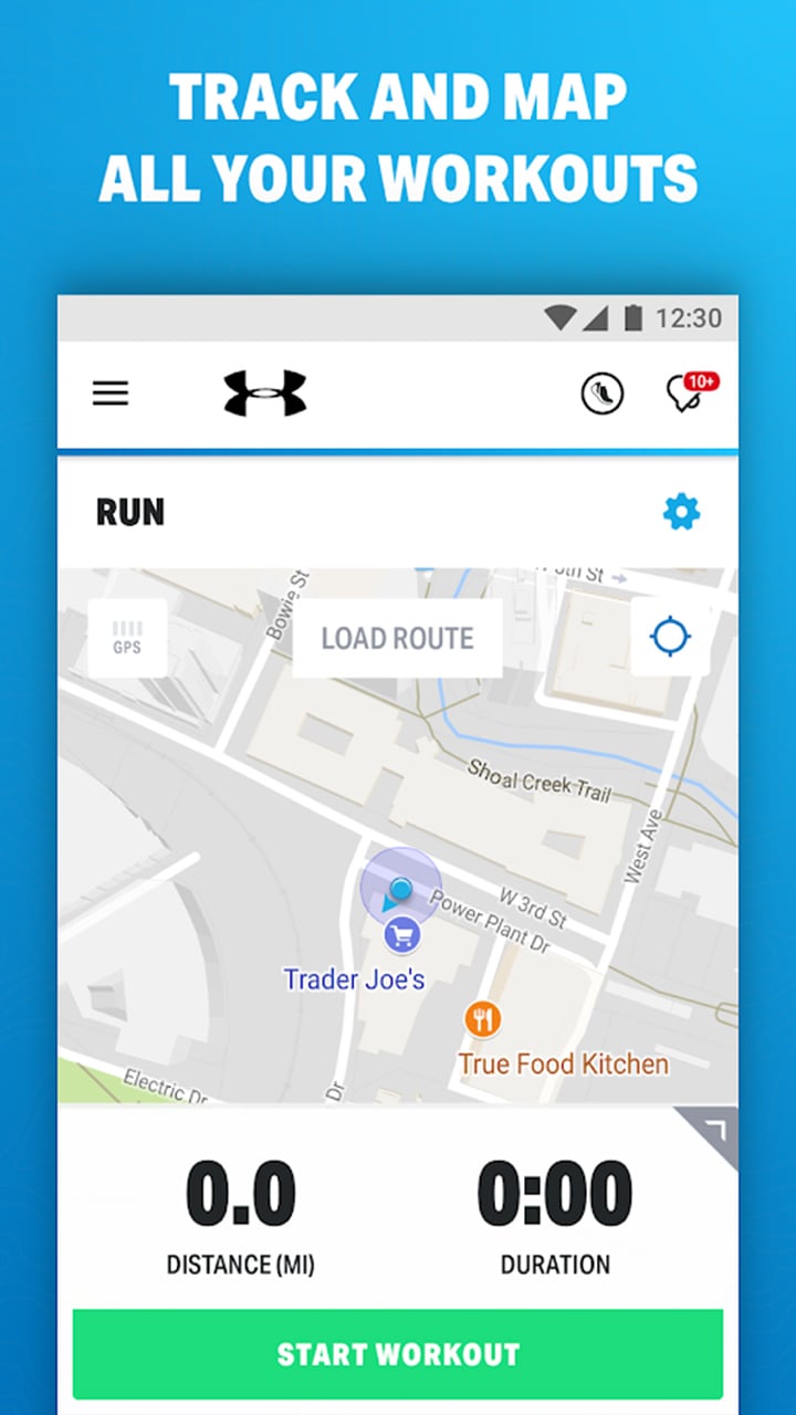 Map My Run by Under Armour screen 1