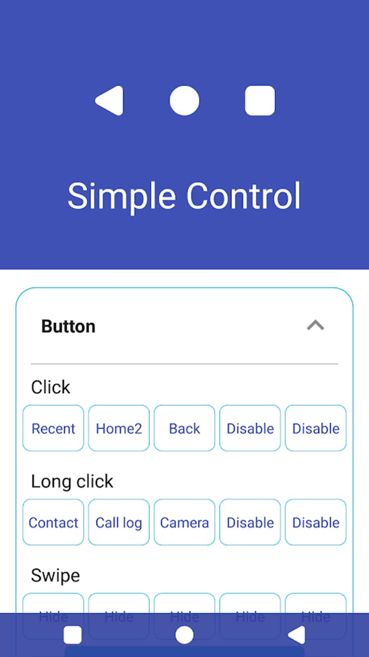 Simple Control screen 6