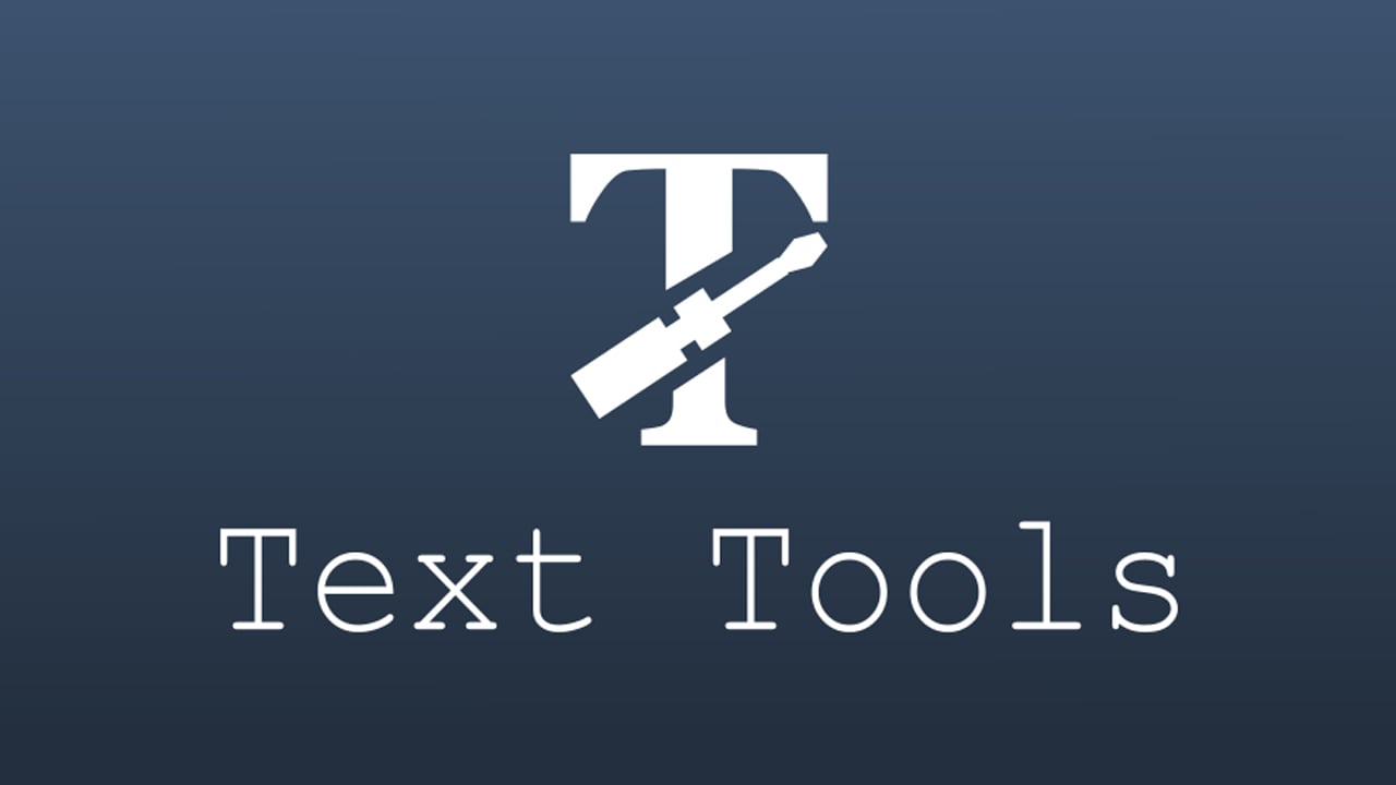Text Tools poster