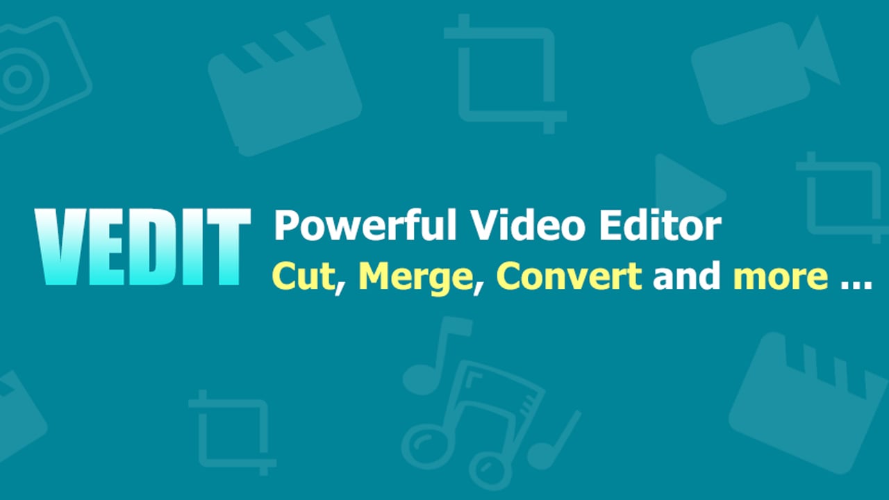 VEdit Video Cutter and Merger poster