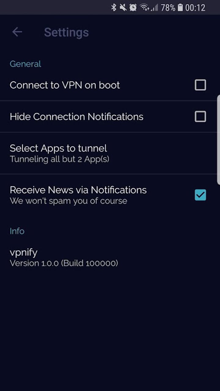 Vpnify screen 10