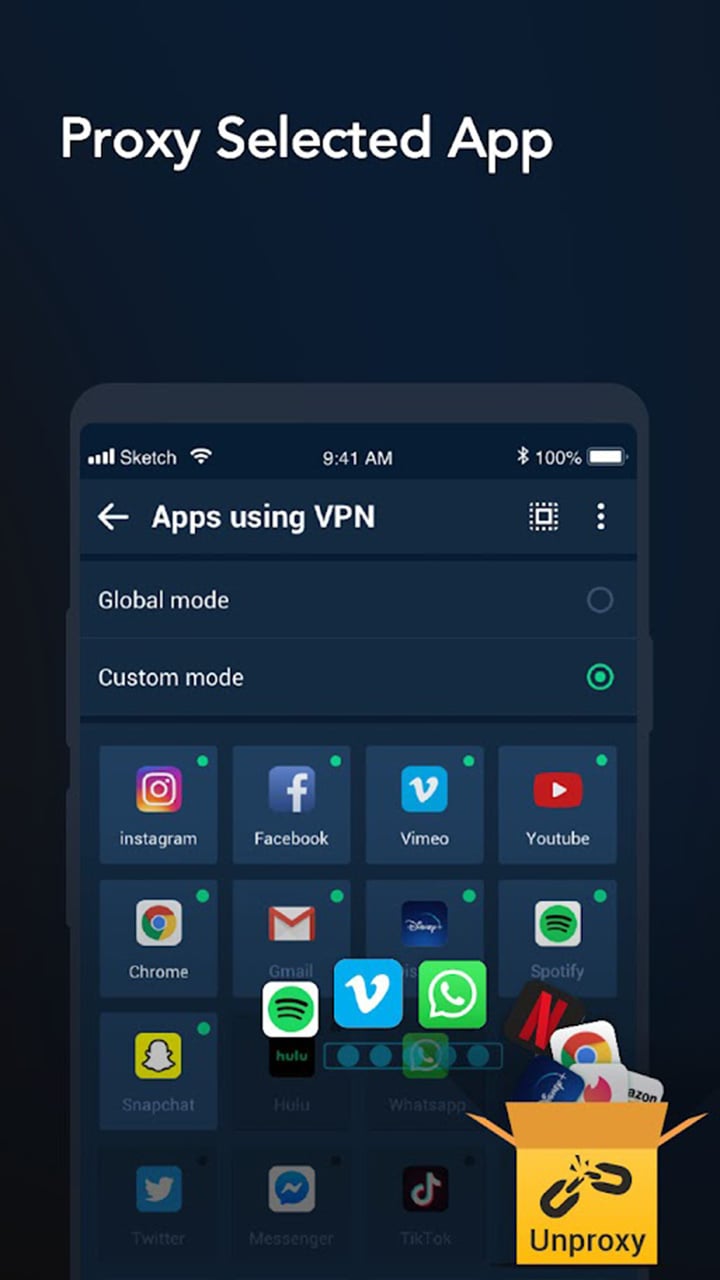 XY VPN screen 6