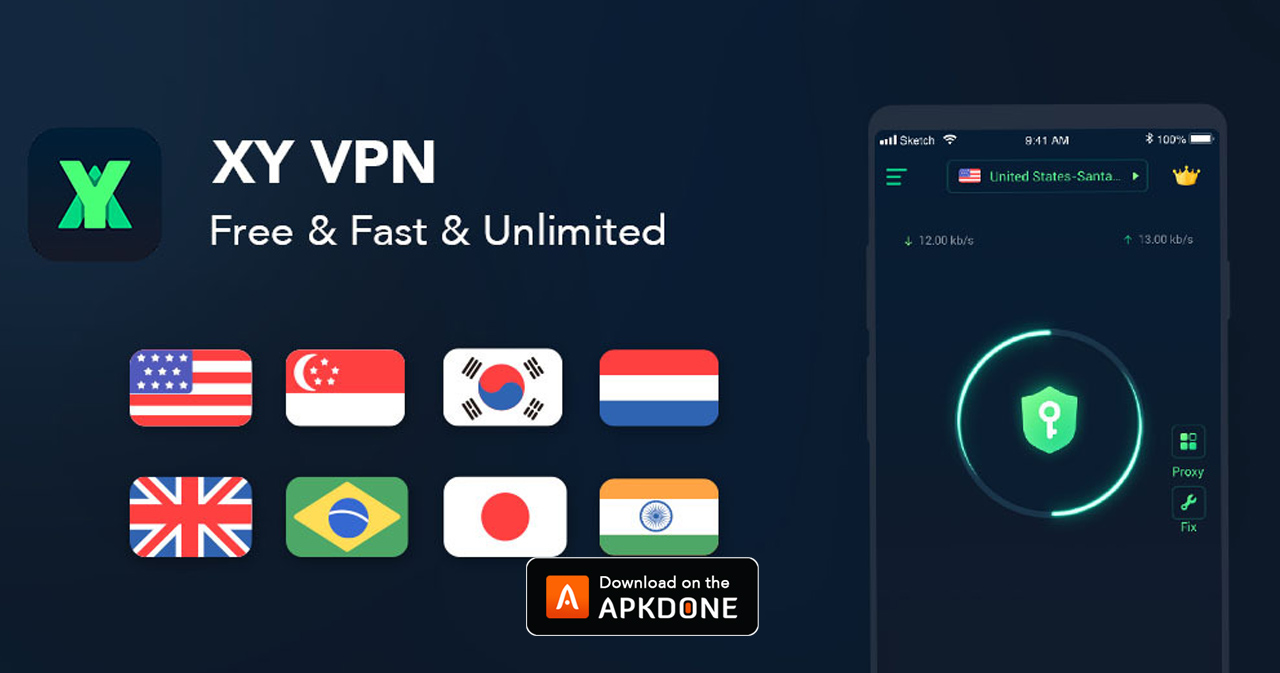 XY VPN MOD APK 1.7.342 (VIP Features Unlocked)