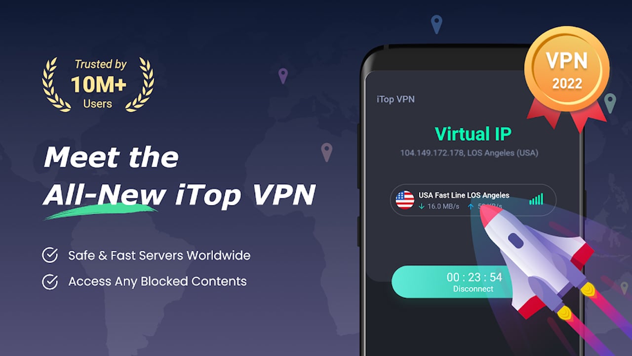 iTop VPN poster