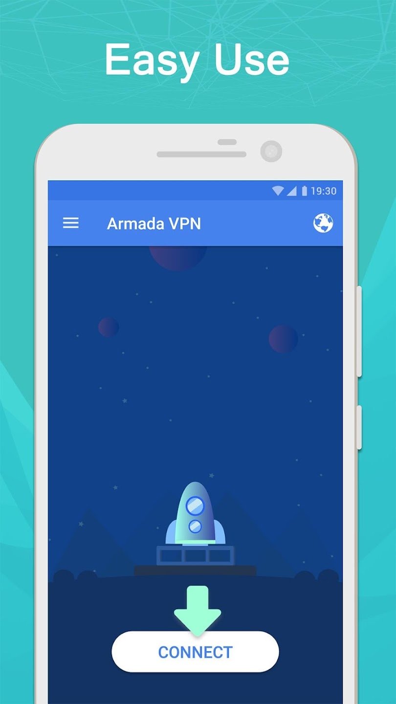 Armada VPN screen 1