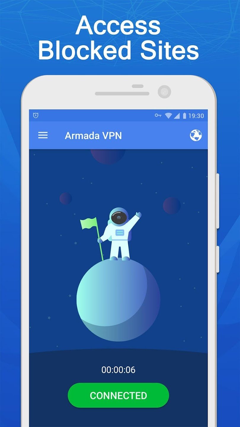 Armada VPN screen 3