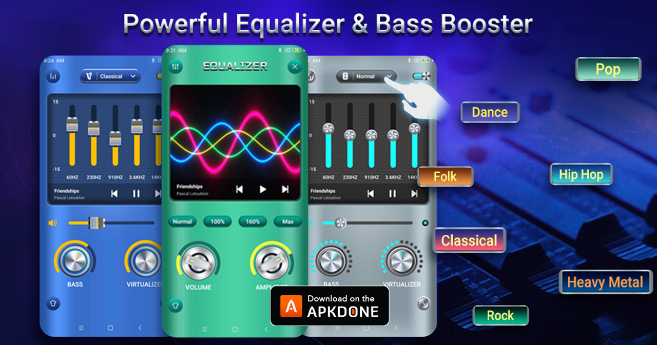 & Bass Booster MOD APK 1.7.8 (Paid for free)