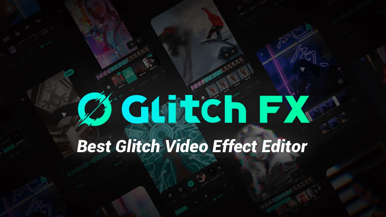 Glitch Video Effect poster