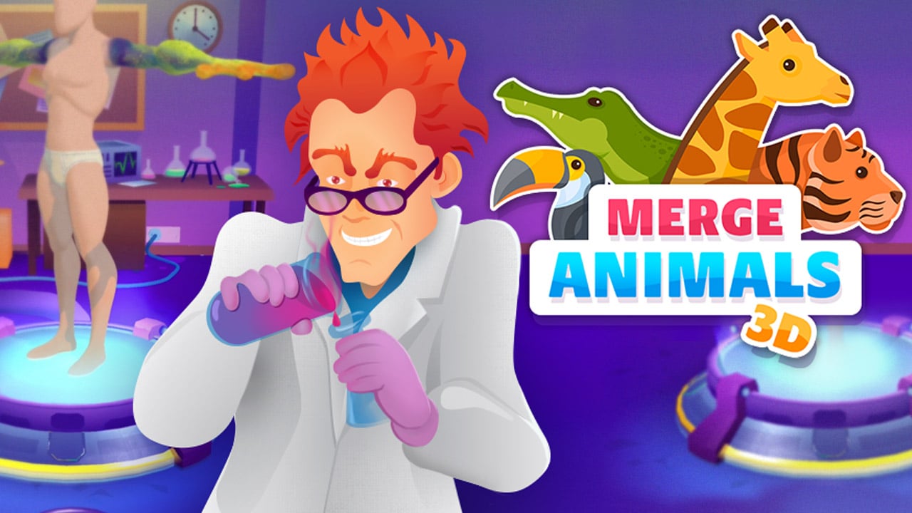 Merge Animals 3D poster