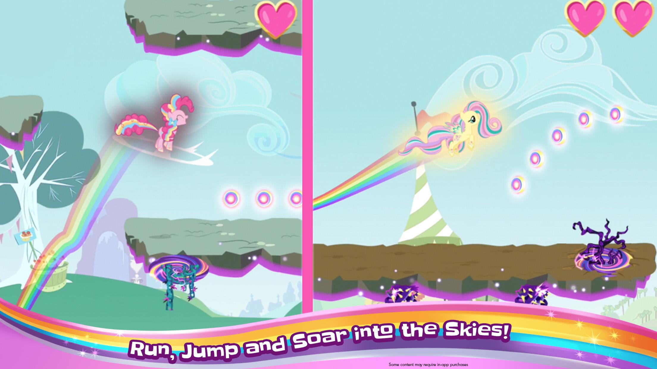 My Little Pony Rainbow Runners screen 1